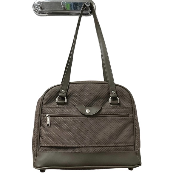 Samsonite Quality Multi Pocket Double Strap Padded Pocket Vintage Travel Bag! - Picture 3 of 9